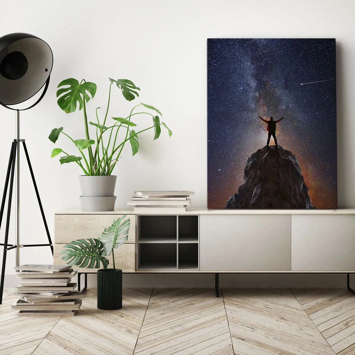 Obraz na plátně - Síla je se mnou! - 55x100 cm