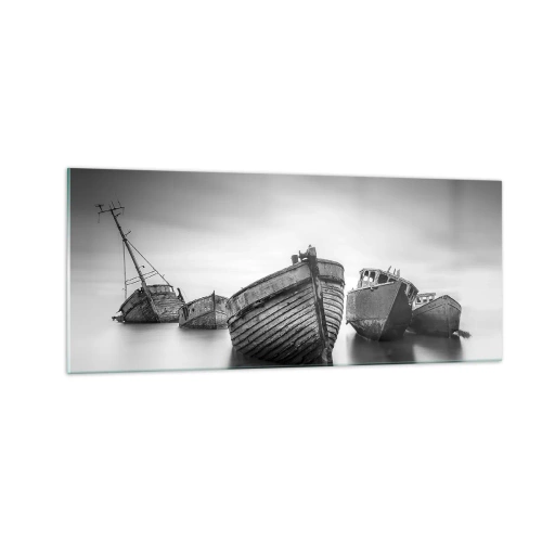 Obraz na skle - Teď už jen vzpomínky… - 100x40 cm