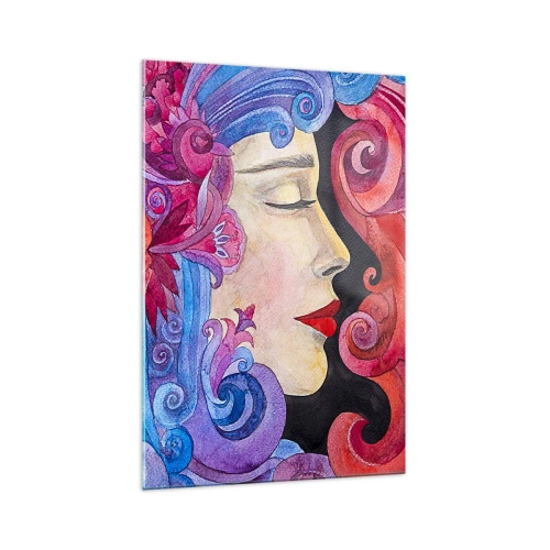 Obraz na skle - Secese stále živá - 70x100 cm