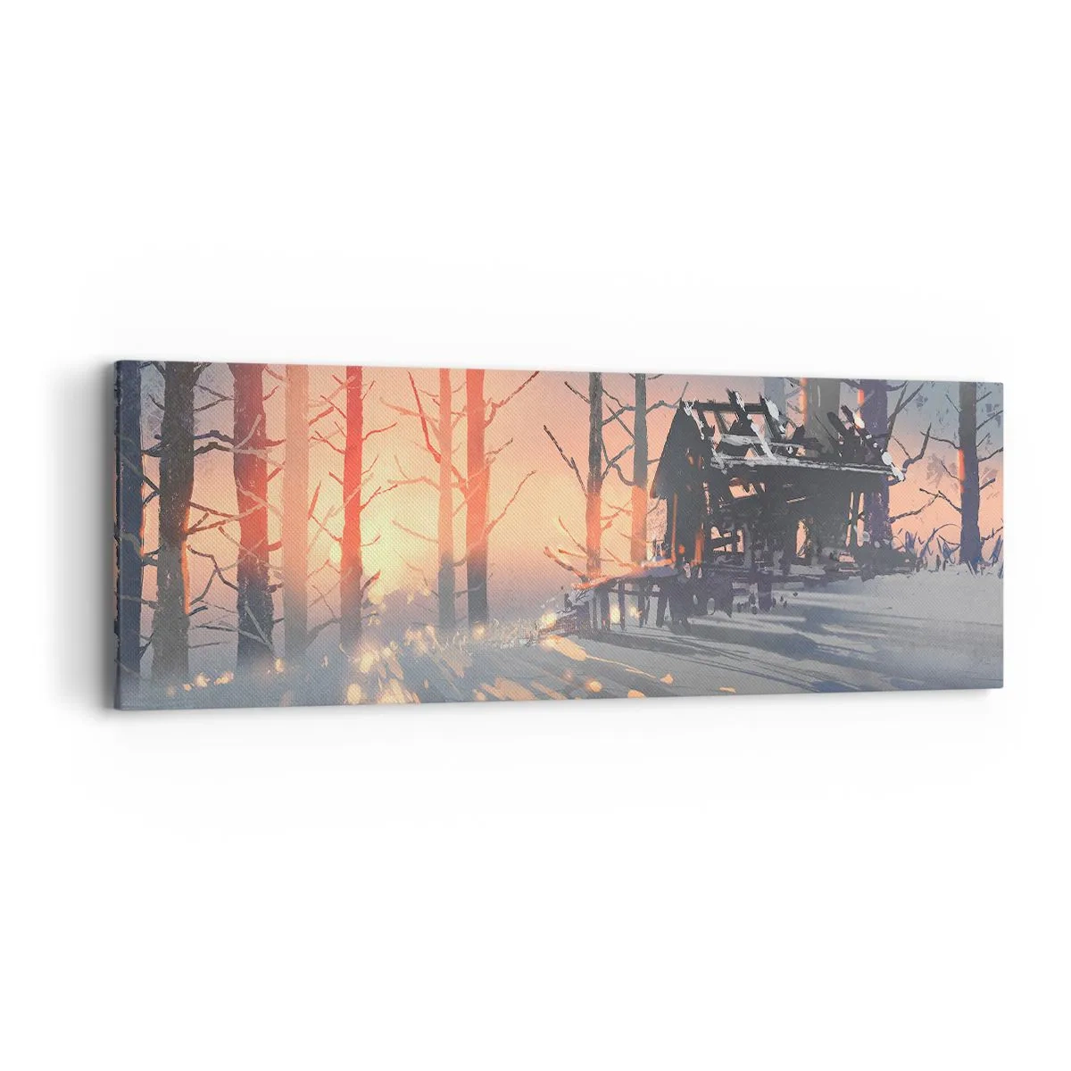 Obraz na plátně - Dívá se tu jenom slunce - 90x30 cm