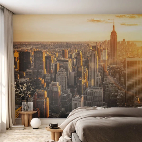 Fototapeta Premium Canvas - Růst na slunci - Město, New York, Architektura - 400x280 cm