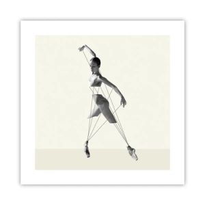 Plakát - V divadle světa - 40x40 cm