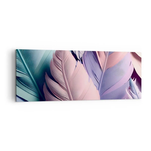 Obraz na plátně - Ptačí styl - 140x50 cm