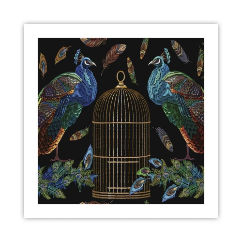 Plakát - V královském rouchu - 50x50 cm