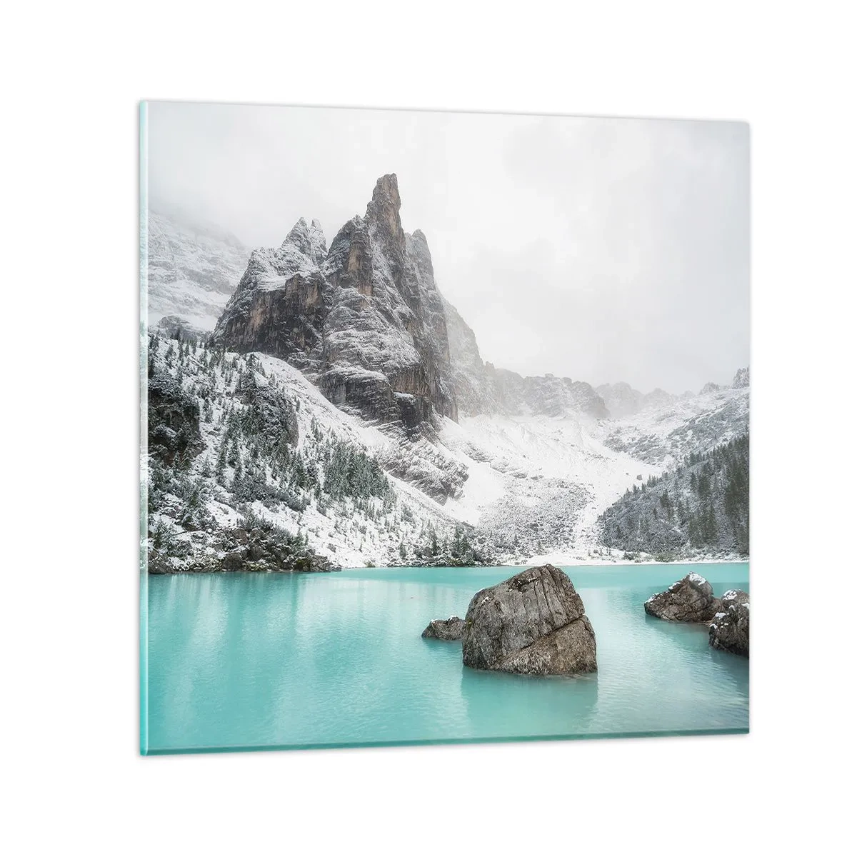 Obraz na skle - Na stráži - 60x60 cm