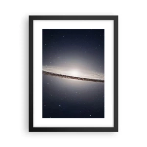 Plakát v černém rámu - Kdysi dávno, v jedné vzdálené galaxii… - 30x40 cm
