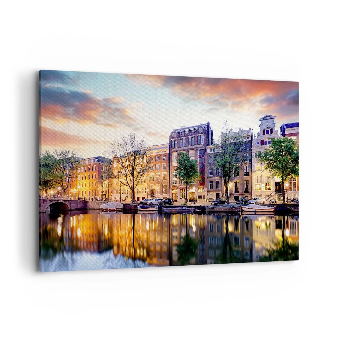 Obraz na plátně - Zdrženlivá a vyrovnaná nizozemská krása - 120x80 cm