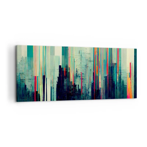 Obraz na plátně - Futuristické město - 120x50 cm