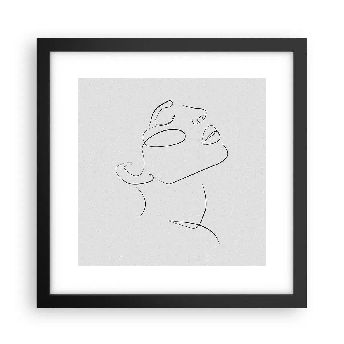Plakát v černém rámu - Meandry snu - 30x30 cm