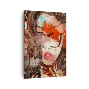 Obraz na plátně - Jaká jsi skutečně nikdo neví - 70x100 cm