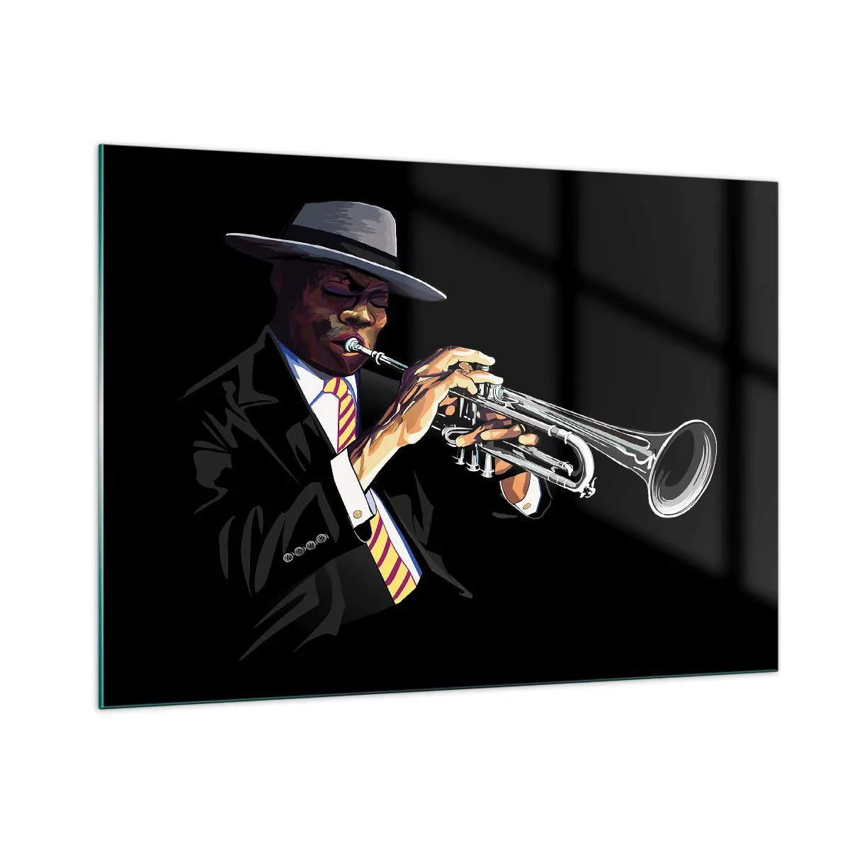 Obraz na skle - Kouzlo staré školy - 100x70 cm