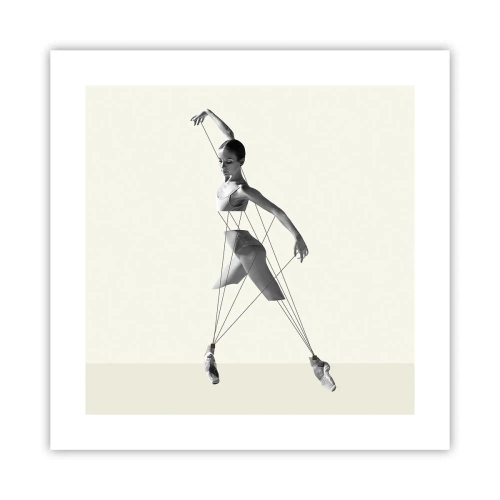 Plakát - V divadle světa - 40x40 cm