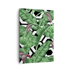 Obraz na plátně - Symetrická kompozice z přírody - 70x100 cm