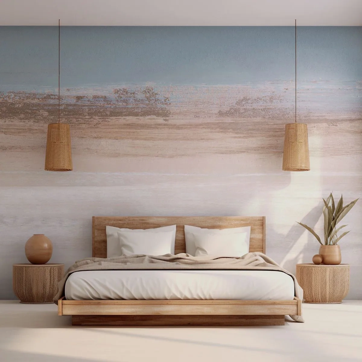 Fototapeta Premium Sand - Dvojznačná krajina - Kus, Jasný, Minimalismus - 500x350 cm