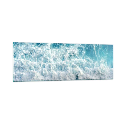 Obraz na skle - Radostně a skákavě - 90x30 cm