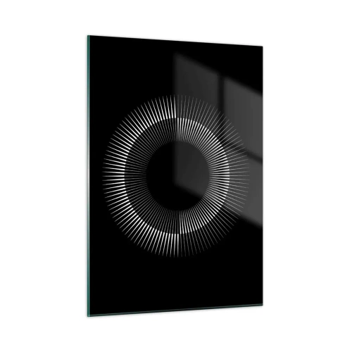Obraz na skle - Černé slunce - 50x70 cm