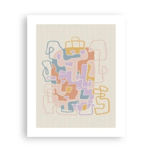 Plakát - Labyrint – veselé dobrodružství - 40x50 cm