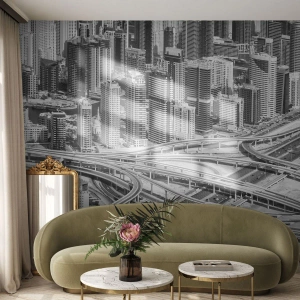 Fototapeta Premium Sand - Dubaj – nemožné město - Město, Architektura, Metropole - 150x105 cm