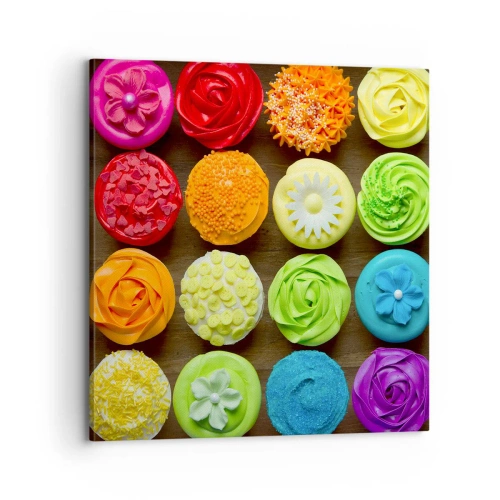 Obraz na plátně - Každé jiné - všechny skvělé - 70x70 cm