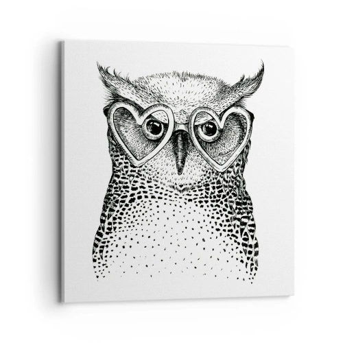 Obraz na plátně - Moudře a s láskou - 70x70 cm