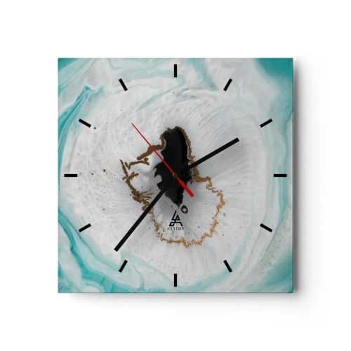 Nástěnné hodiny - Proniknout dovnitř - 30x30 cm