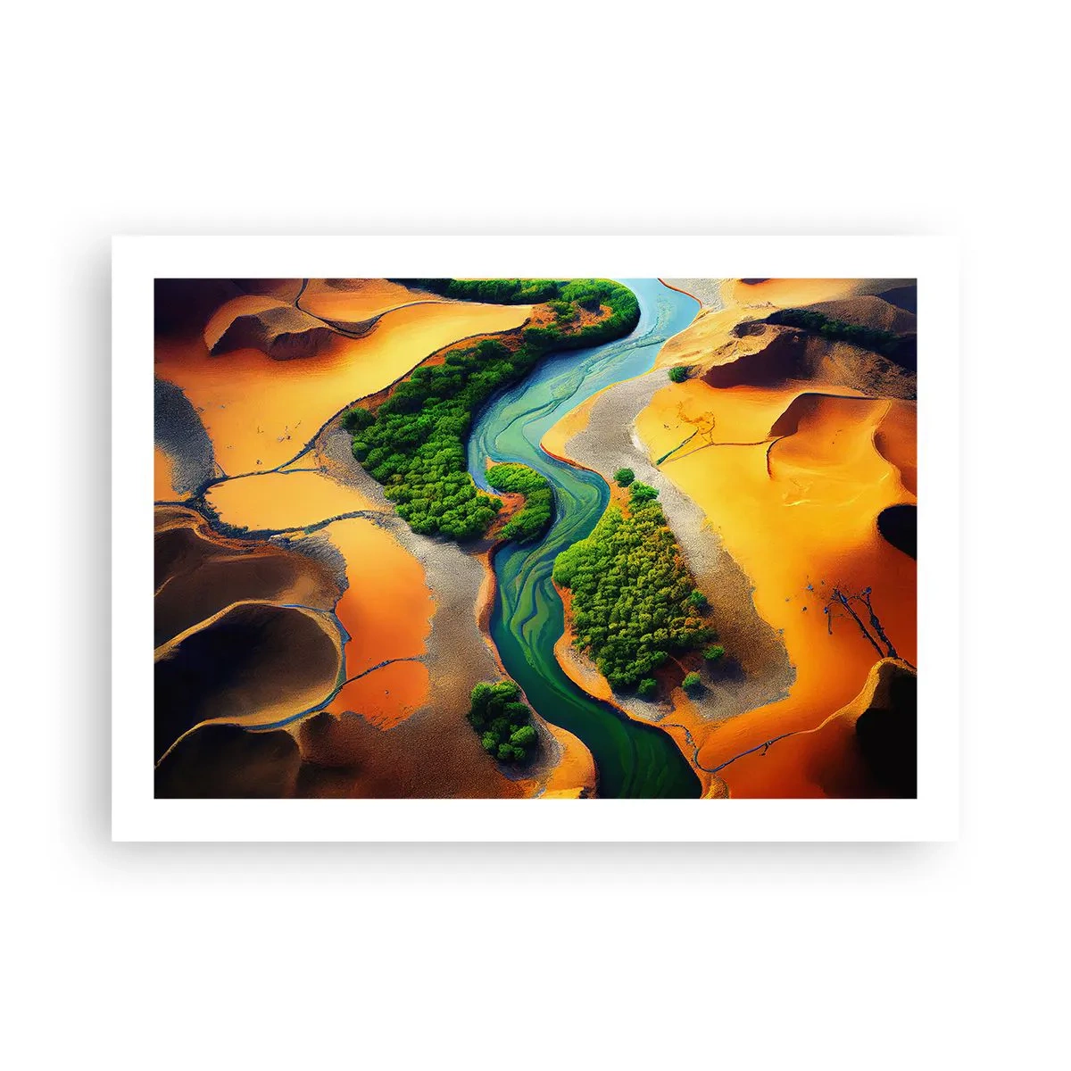 Plakát - Životodárná řeka - 70x50 cm