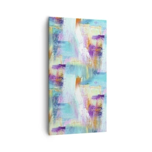 Obraz na plátně - Pohodové střídavé cákance - 55x100 cm