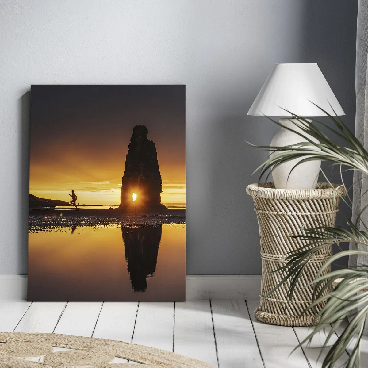 Obraz na plátně - Pouze ty a příroda - 50x70 cm