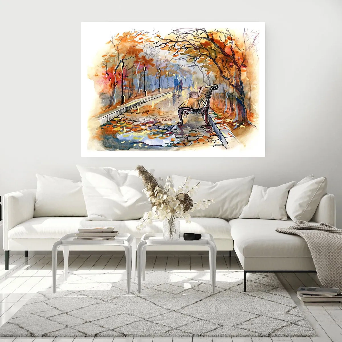 Plakát - Společně putovat podzimem - 50x40 cm
