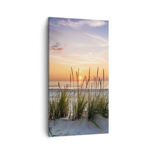 Obraz na plátně - Podívej se, představ si a pociť - 45x80 cm