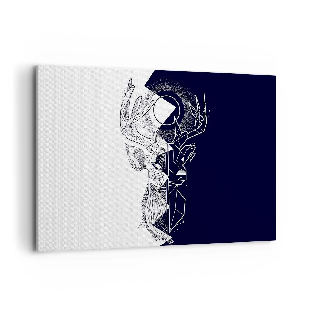 Obraz na plátně - Válka a jednota opaků - 120x80 cm