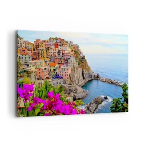 Obraz na plátně - Usměvavé město - 120x80 cm