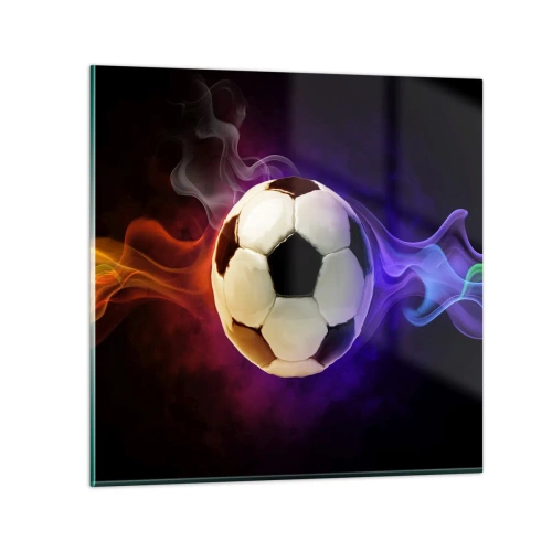 Obraz na skle - Magická síla hry - 40x40 cm