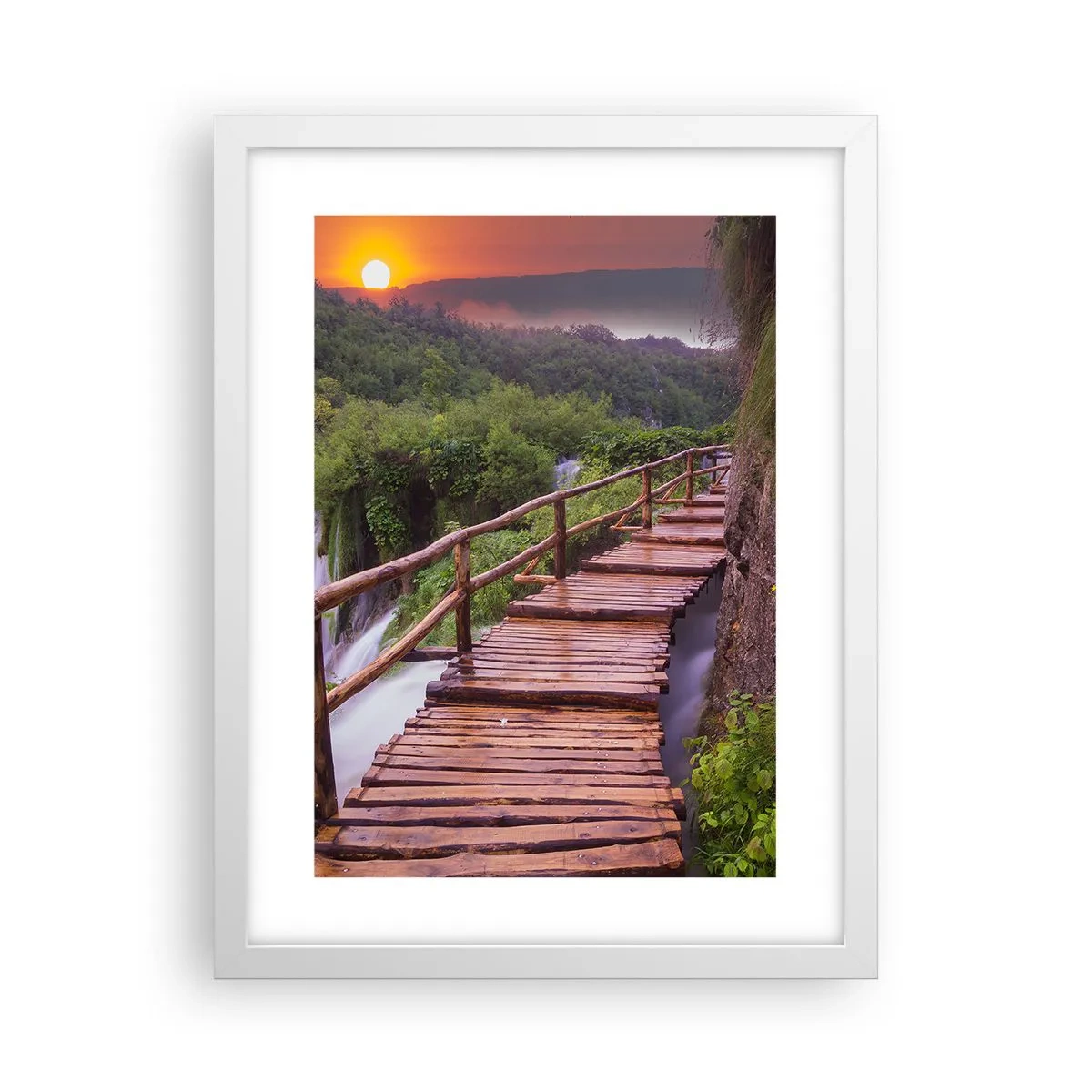 Plakát v bílém rámu - Neuvěřitelná krása - 30x40 cm