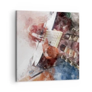 Obraz na plátně - Co si o tom myslíš? - 60x60 cm