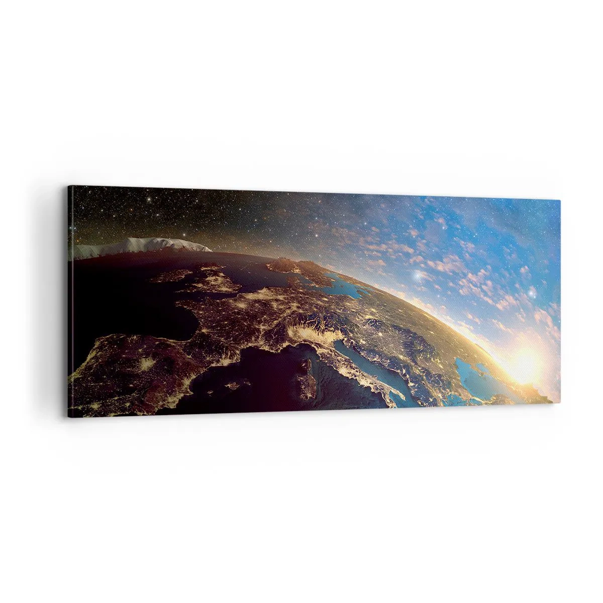 Obraz na plátně - Podívejme se na sebe s odstupem - 100x40 cm