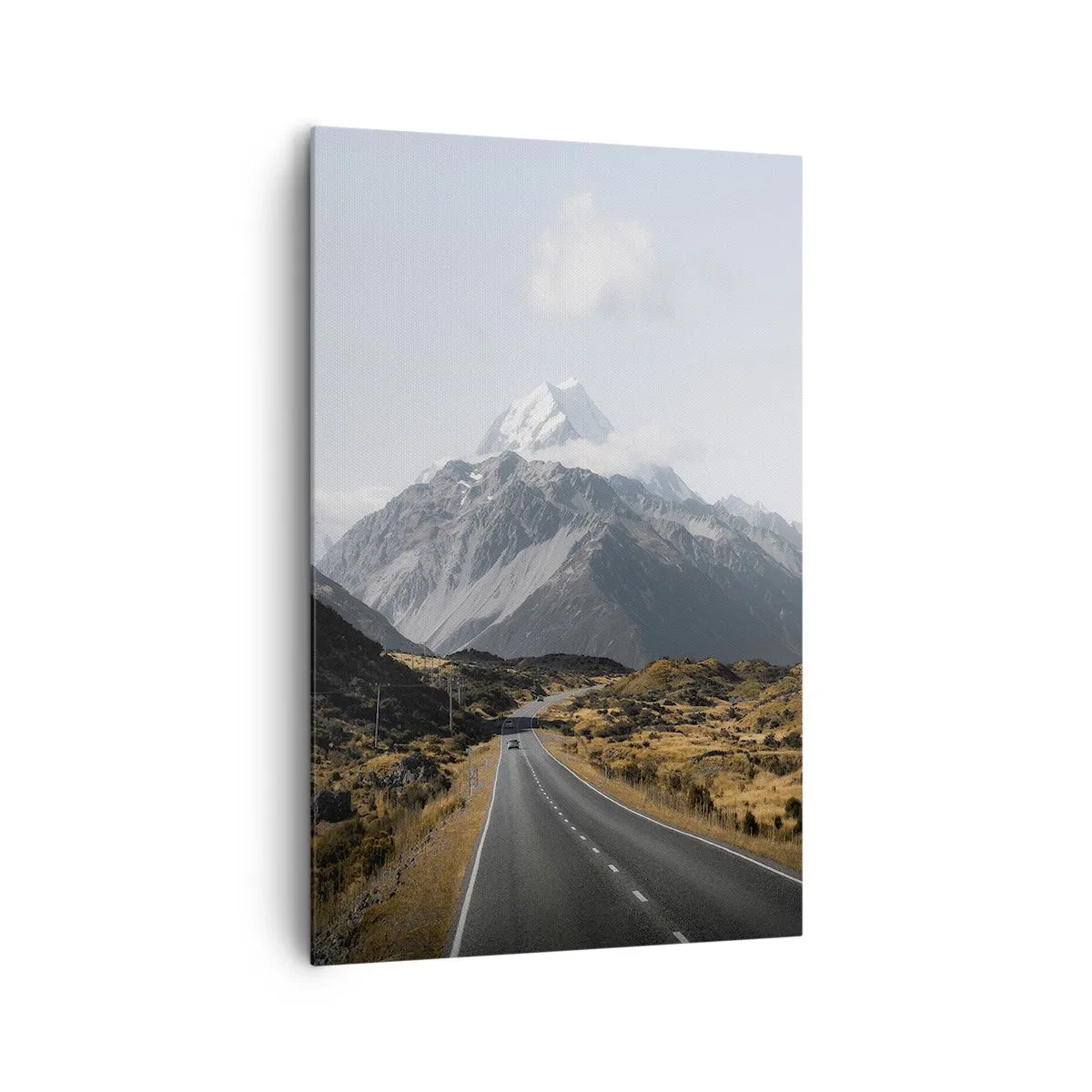 Obraz na plátně - Cesta do srdce hor - 80x120 cm