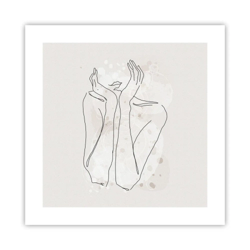 Plakát - Zasněný okamžik - 40x40 cm