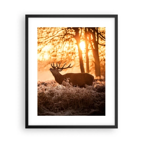 Plakát v černém rámu - Sen myslivce - 40x50 cm