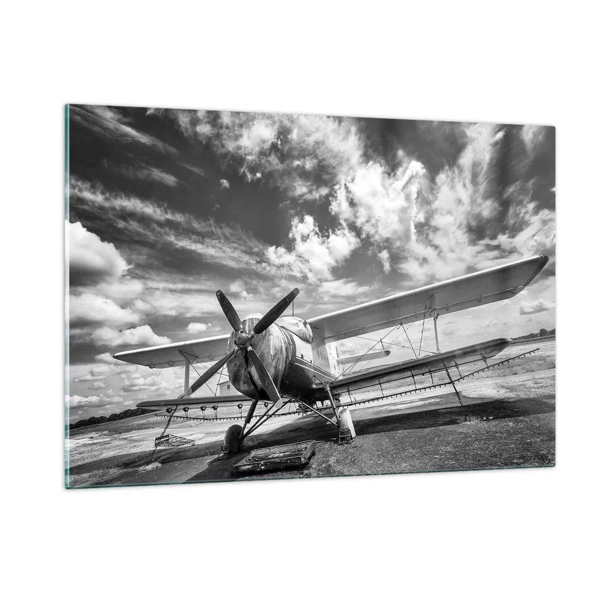 Obraz na skle - Nemohu se toho dočkat! - 120x80 cm