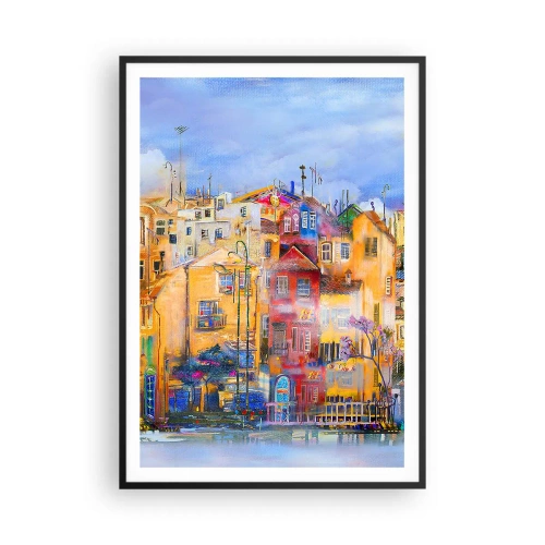 Plakát v černém rámu - Jsme spolu - 70x100 cm