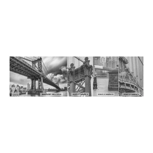 Vzor Fototapety Premium Canvas - Do srdce města - New York, Město, Manhattan - 100x30 cm