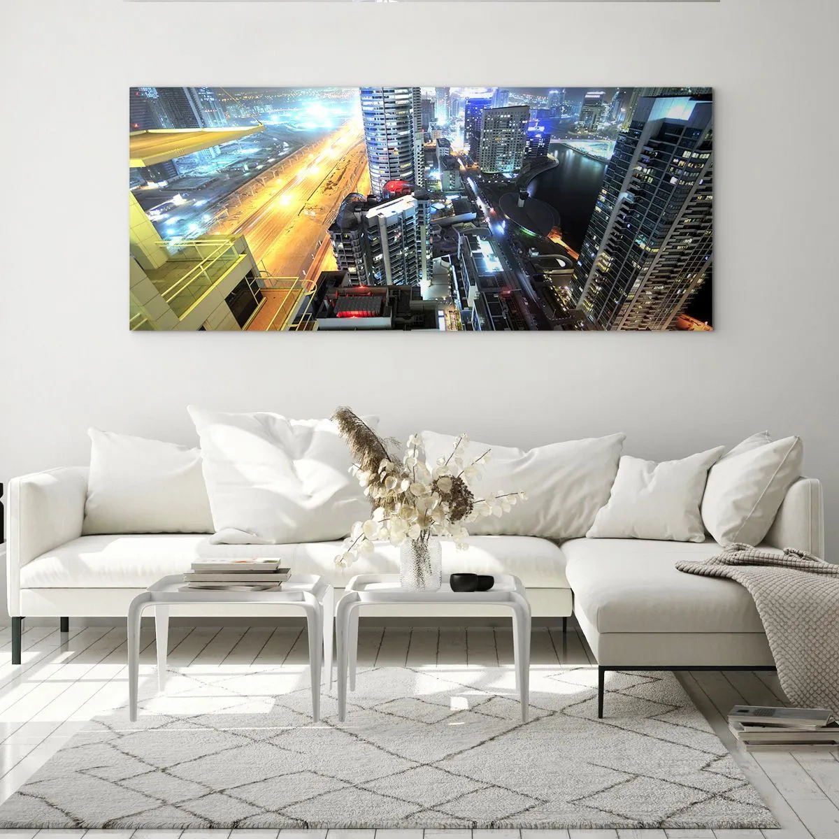 Obraz na skle - Zázrak na poušti - 160x50 cm