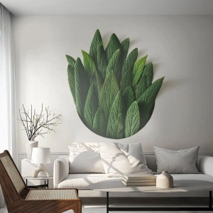 Fototapeta Standard Eco - Neukojitelná zvědavost - Šalvěj, List šalvěje, Bylina - 250x175 cm