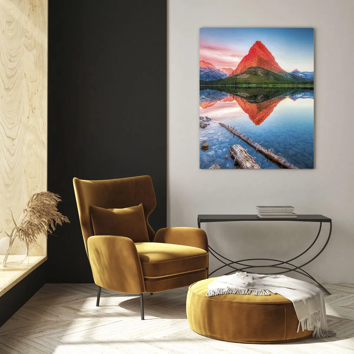 Obraz na skle - Teplo a chlad - 50x70 cm