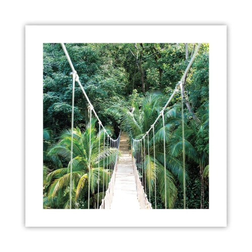 Plakát - Welcome to the jungle! - 40x40 cm