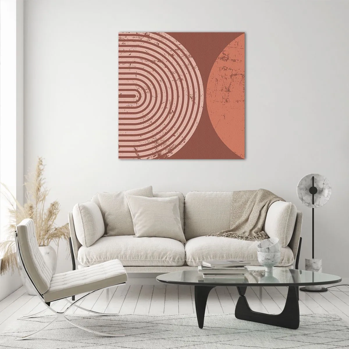 Obraz na skle - Blízký vztah - 60x60 cm