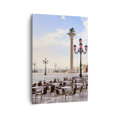 Obraz na plátně - Zveme, vše připraveno - 70x100 cm