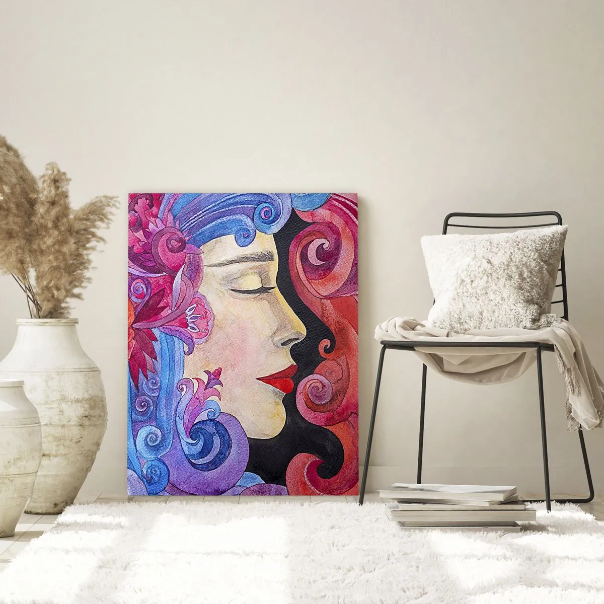 Obraz na skle - Secese stále živá - 50x70 cm