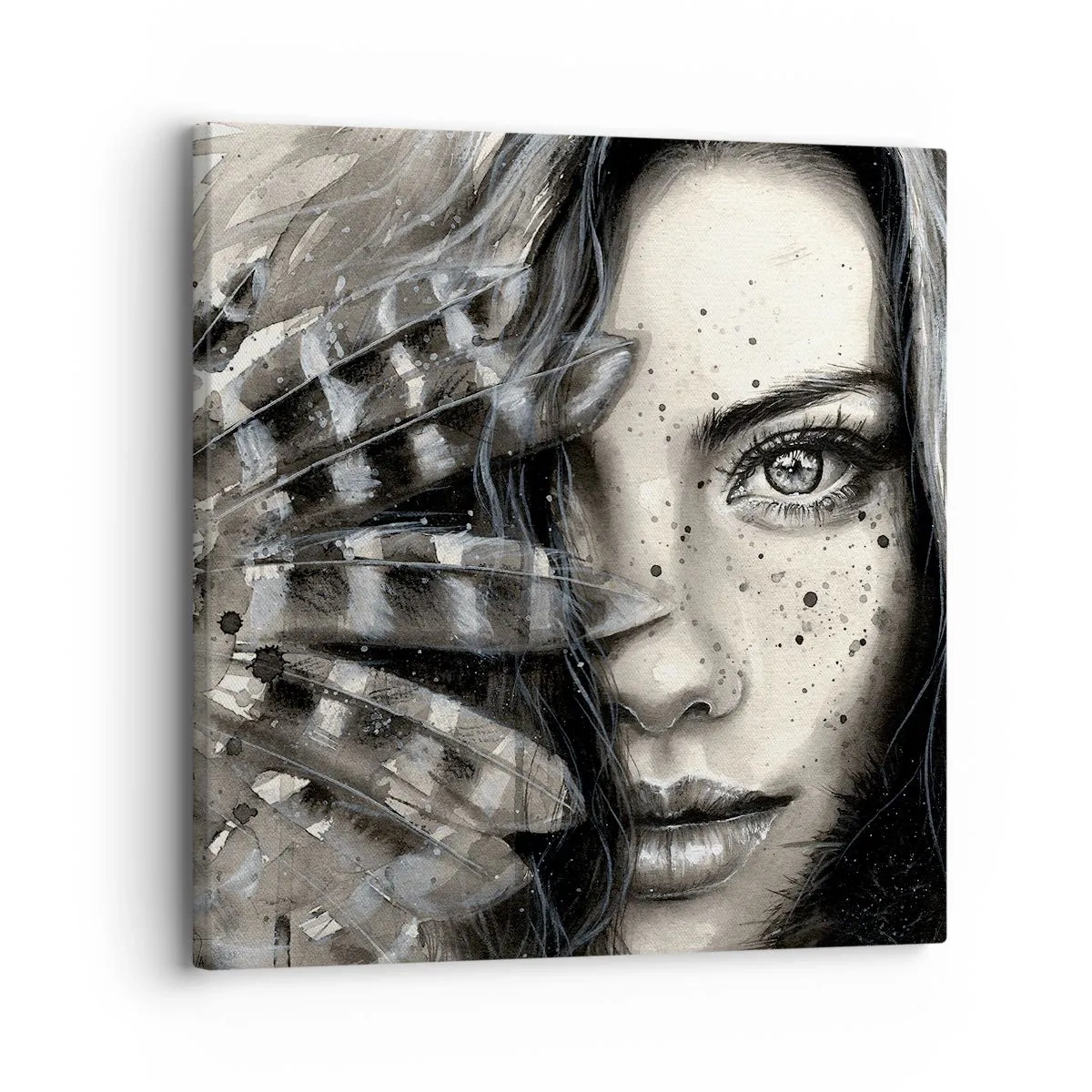 Obraz na plátně - Divoká krása - 30x30 cm